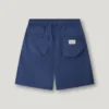 Pantaloncini in popeline con vita regolabile Pantaloncini in popeline con vita regolabile