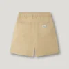 Pantaloncini in popeline con vita regolabile Pantaloncini in popeline con vita regolabile