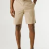 Pantaloncini in popeline dalla vestibilità comoda Pantaloncini in popeline dalla vestibilità comoda