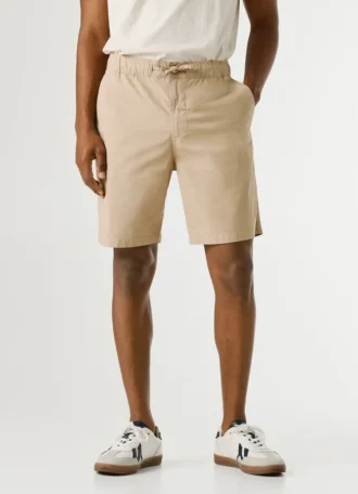 Pantaloncini in popeline dalla vestibilità comoda
