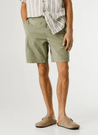 Pantaloncini in popeline dalla vestibilità comoda