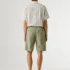 Pantaloncini in popeline dalla vestibilità comoda Pantaloncini in popeline dalla vestibilità comoda