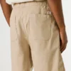 Pantaloncini in popeline dalla vestibilità comoda Pantaloncini in popeline dalla vestibilità comoda