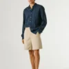 Pantaloncini in twill dalla vestibilità ampia Pantaloncini in twill dalla vestibilità ampia
