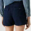 Pantaloncini in twill elasticizzato