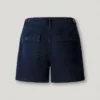 Pantaloncini in twill elasticizzato