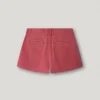 Pantaloncini in twill tinti in capo Pantaloncini in twill tinti in capo