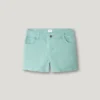 Pantaloncini in twill tinti in capo Pantaloncini in twill tinti in capo