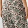 Pantaloni a gamba larga con stampa floreale