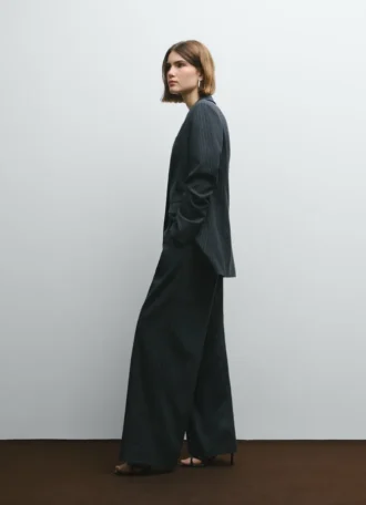 Pantaloni a righe larghe