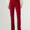 Pantaloni a zampa con 5 tasche