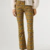 Pantaloni a zampa con 5 tasche Pantaloni a zampa con 5 tasche