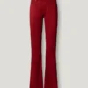Pantaloni a zampa con 5 tasche