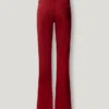Pantaloni a zampa con 5 tasche