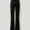 Pantaloni a zampa con 5 tasche