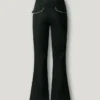 Pantaloni a zampa in twill Pantaloni a zampa in twill