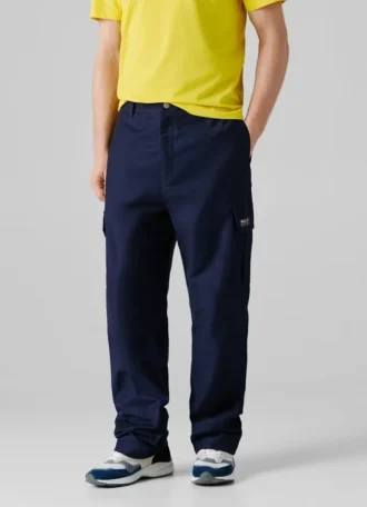 Pantaloni cargo a vestibilità dritta