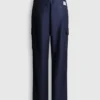 Pantaloni cargo a vestibilità dritta Pantaloni cargo a vestibilità dritta