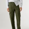 Pantaloni cargo in twill dalla vestibilità regolare Pantaloni cargo in twill dalla vestibilità regolare