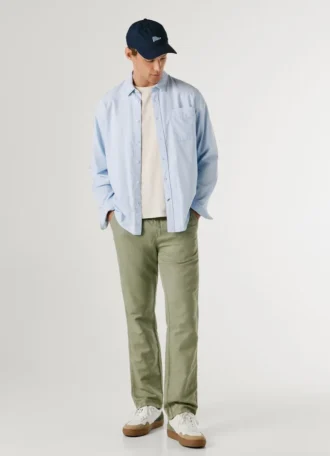 Pantaloni chino con coulisse regolabile