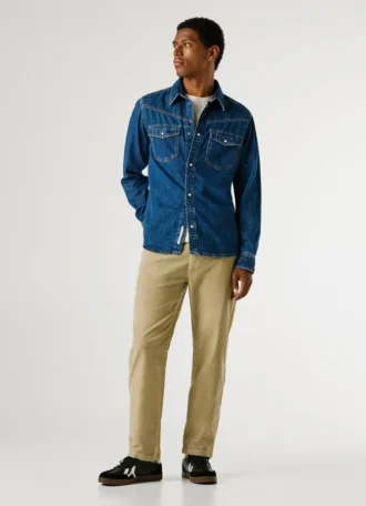 Pantaloni chino dalla vestibilità regolare