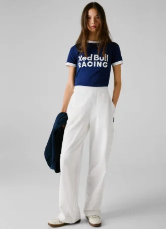 Pantaloni da jogging a gamba larga