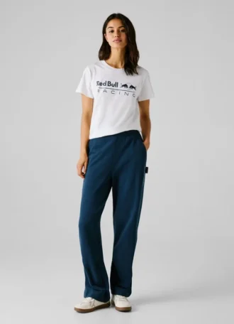 Pantaloni da jogging a gamba larga
