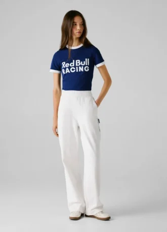 Pantaloni da jogging a gamba larga