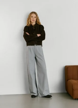 Pantaloni dritti a righe