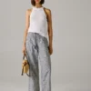 Pantaloni dritti a righe Pantaloni dritti a righe