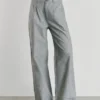 Pantaloni dritti a righe Pantaloni dritti a righe