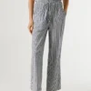 Pantaloni dritti a righe Pantaloni dritti a righe