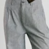 Pantaloni dritti a righe Pantaloni dritti a righe