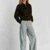 Pantaloni dritti a righe Pantaloni dritti a righe