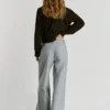Pantaloni dritti a righe Pantaloni dritti a righe