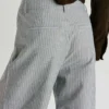 Pantaloni dritti a righe Pantaloni dritti a righe