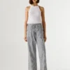 Pantaloni dritti a righe Pantaloni dritti a righe