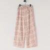 Pantaloni dritti con stampa floreale Pantaloni dritti con stampa floreale