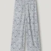 Pantaloni dritti con stampa floreale Pantaloni dritti con stampa floreale