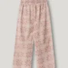 Pantaloni dritti con stampa floreale Pantaloni dritti con stampa floreale
