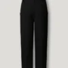 Pantaloni dritti in jacquard