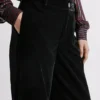 Pantaloni dritti in velluto