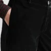 Pantaloni dritti in velluto