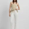 Pantaloni elasticizzati a zampa Pantaloni elasticizzati a zampa