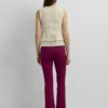 Pantaloni elasticizzati a zampa Pantaloni elasticizzati a zampa