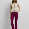 Pantaloni elasticizzati a zampa Pantaloni elasticizzati a zampa