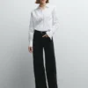 Pantaloni larghi in velluto Pantaloni larghi in velluto