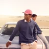 Polo a maniche lunghe con logo ricamato