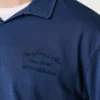 Polo a maniche lunghe con logo ricamato
