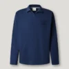 Polo a maniche lunghe con logo ricamato